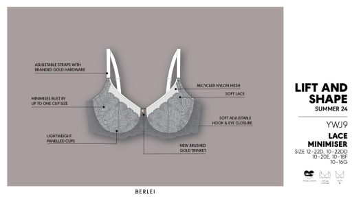 Lift & Shape Minimising Bra - Image 2